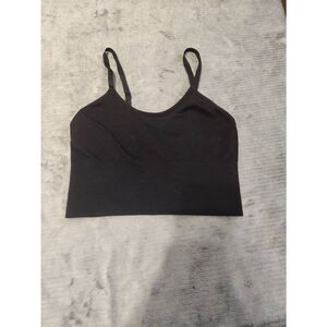 Skinnygirl Size S Black Unlined Seamless Bralette Bra